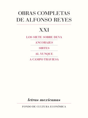 cover image of Obras completas de Alfonso Reyes, XXI